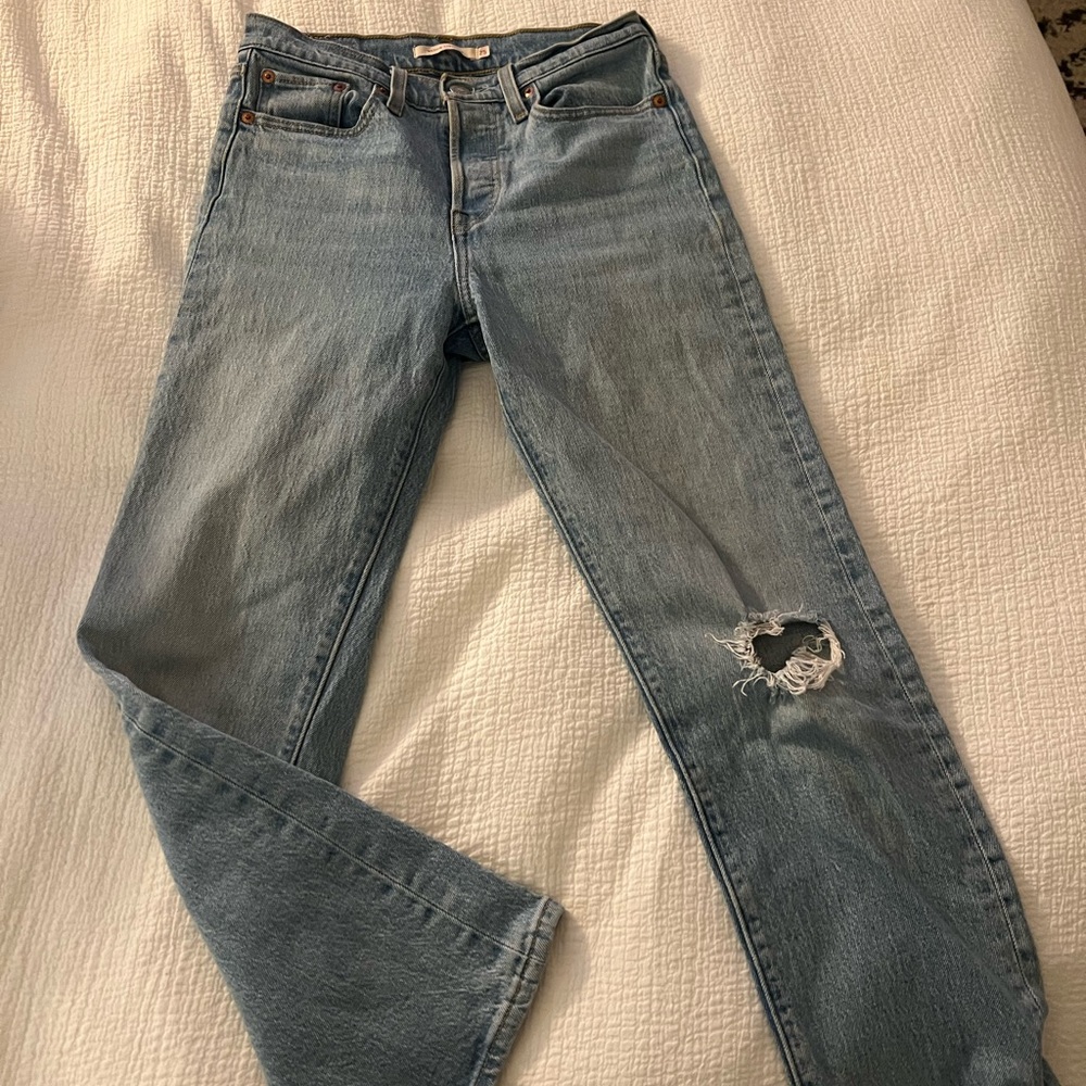Levi’s Wedgie Straight Cropped Jean